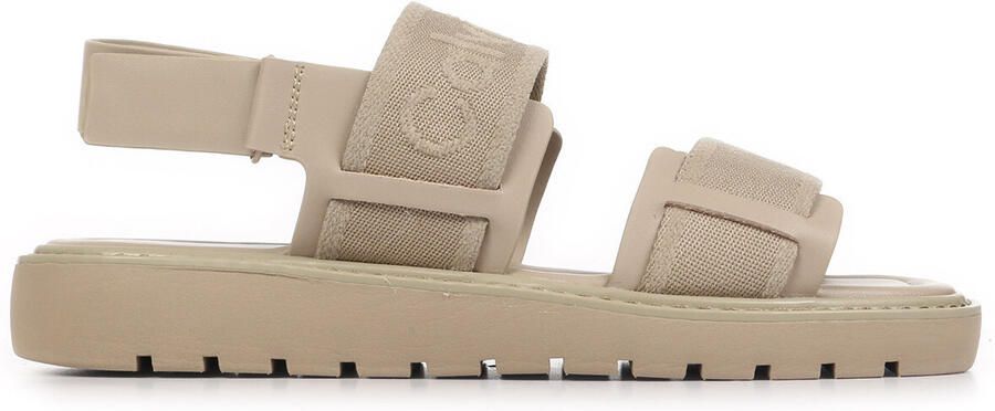 Calvin Klein Jeans Sandalen met sleehak Sq Molded