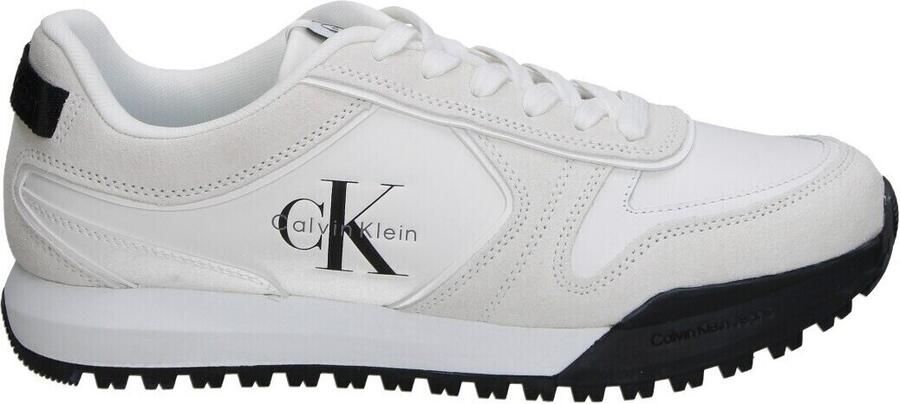 Calvin Klein Sneakers laag 'TOOTHY RUNNER' grijs zwart wit offwhite