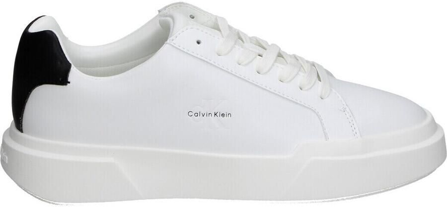 Calvin Klein Witte Leren Dames Sneaker - Foto 2