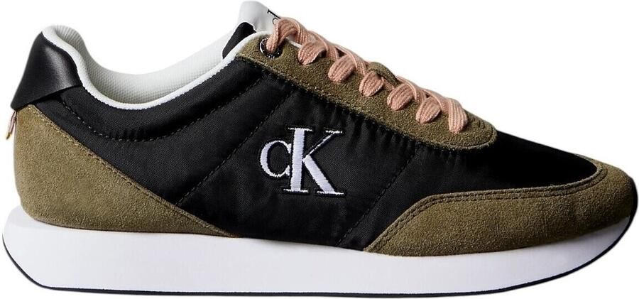 Calvin Klein Jeans Lage Sneakers Retro Runner Lace Up Mg - Foto 5