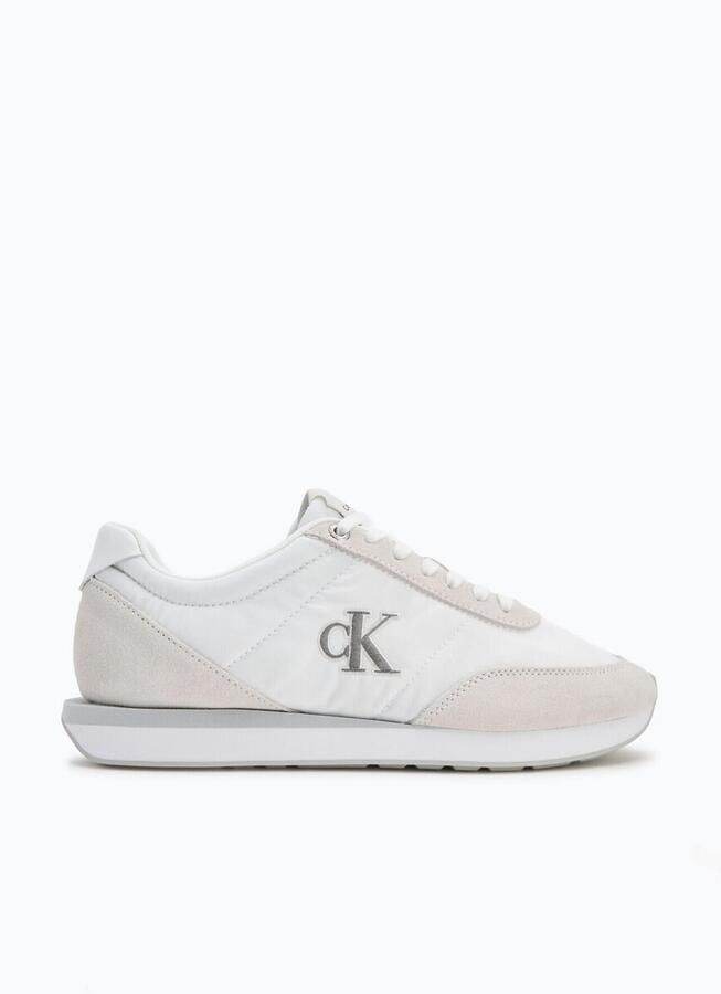 Calvin Klein Footwear Retro Runner Ess Schoenen Wit Man - Foto 6