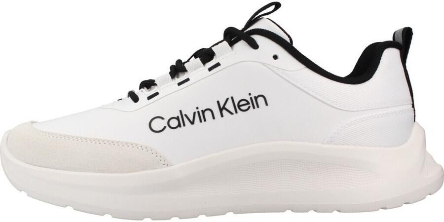 Calvin Klein Sneakers laag 'Lightweight Runner' zwart wit wolwit