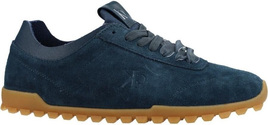 CK Calvin Klein Sneakers van suède met twee veters