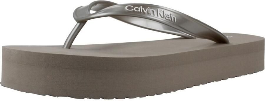 Calvin Klein Jeans Teenslippers FLATFORM FLIP FLOP MET T