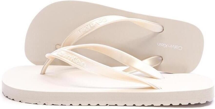 Calvin Klein Jeans Teenslippers Tpu Metall