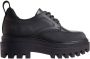 Calvin Klein Jeans Laceup Flatform Schoenen Collectie Samenstelling Black Dames - Thumbnail 3