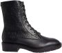 Calvin Klein Boots & laarzen Rubber Sole Combat Boot Hf Mix in zwart - Thumbnail 2