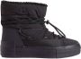 Calvin Klein Jeans Bold Vulc Flatf Snow Boot Zwarte Enkellaarzen voor Dames - Thumbnail 2
