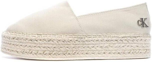Calvin Klein Jeans Espadrilles met plateauzool