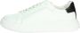 Calvin Klein Sportieve witte vetersneakers met contrastdetails White Heren - Thumbnail 3