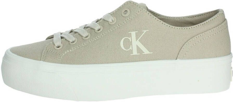 Calvin Klein Jeans Chunky sneakers met logoprint model 'VULC'