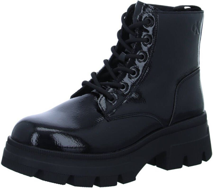 Calvin Klein Chunky Combat Laceup Dames Laarzen Zwart - Foto 3