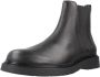Calvin Klein Jeans Chelsea boots van leer met elastische inzetten - Thumbnail 1