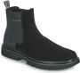 Calvin Klein Heren Zwarte Laars met Zijelastiek en Logo Print Black Heren - Thumbnail 1