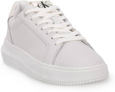 Calvin Klein Witte Polyester Sneaker voor Dames White Dames - Foto 3