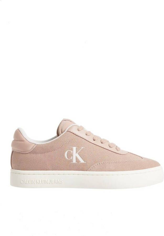 Calvin Klein Sneakers CLASSIC CUPSOLE LOW MIX MG WN veterschoenen vrijetijdsschoen lage schoen met logo-opschrift aan de zijkant - Foto 2