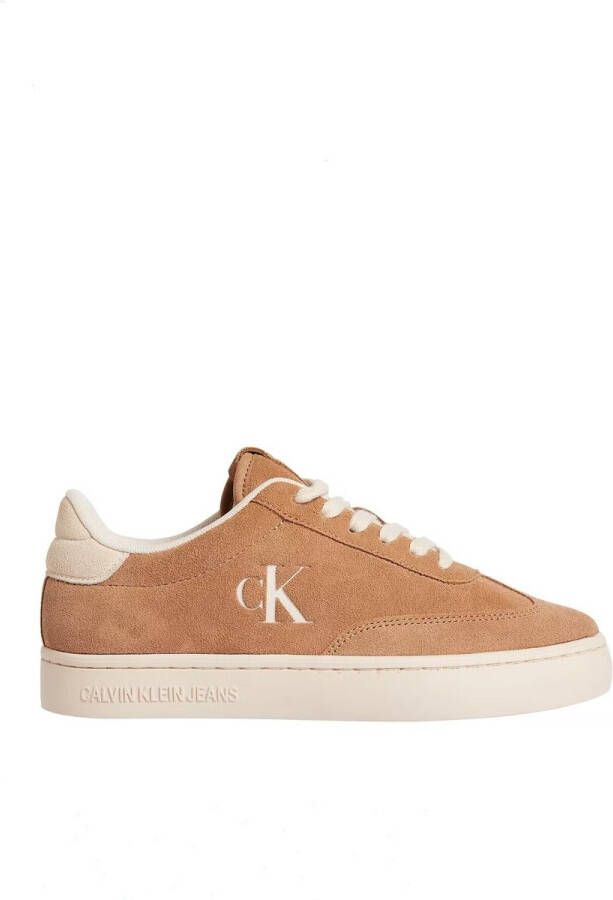 Calvin Klein Plateausneakers CLASSIC CUPSOLE LACEUP WT WM veterschoen vrijetijdsschoen basket-sneaker lage schoen met logo