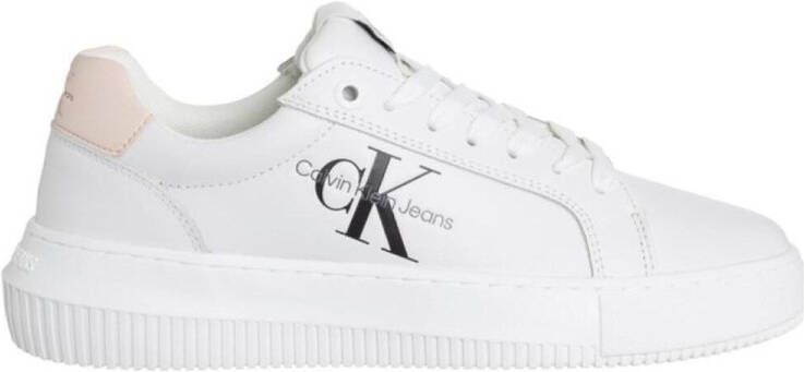 Calvin Klein Sneaker Van Gerecycled Polyester Met Contrasterende Details En Logoprint - Foto 4