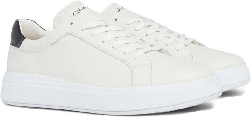 CK Calvin Klein Sneakers van leer met contrastgarnering model 'LACE UP' - Foto 14