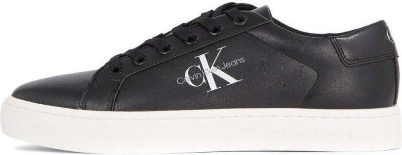 Calvin Klein Sneakers CLASSIC CUPSOLE LACEUP LOW LTH met contrastkleurige logoprint vrijetijdsschoen lage schoen veterschoen - Foto 14