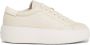 Calvin Klein Beige Lace-Up Flatform Sneakers Beige Dames - Thumbnail 2