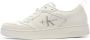 Calvin Klein YM0YM00574 Basket Cupsole Low Heren Sneaker 0K4-Triple-B.White - Thumbnail 3