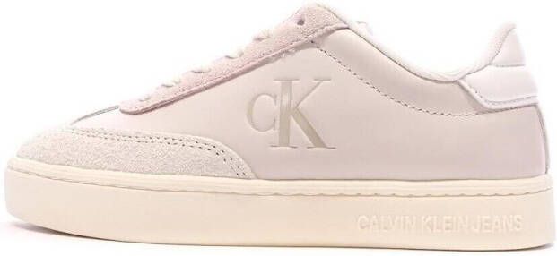 Calvin Klein Plateausneakers CLASSIC CUPSOLE LOW MG MIX veterschoen lage schoen vrijetijdsschoen met gepolsterde schachtversteviging