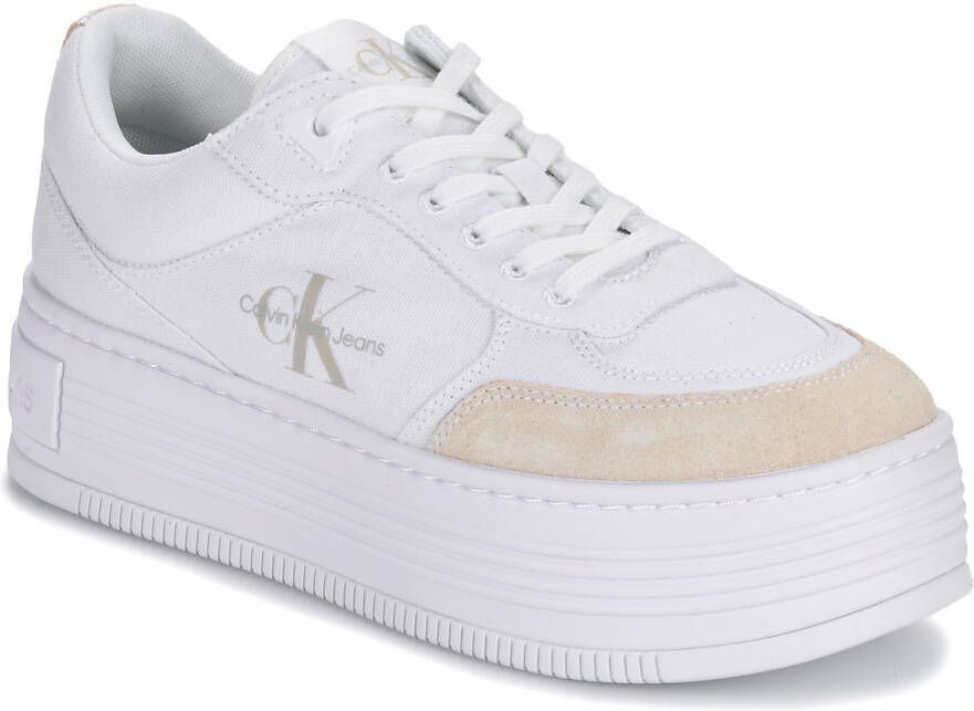 Calvin Klein Jeans Lage Sneakers BOLD PLATF LOW LACE MIX ML BTW