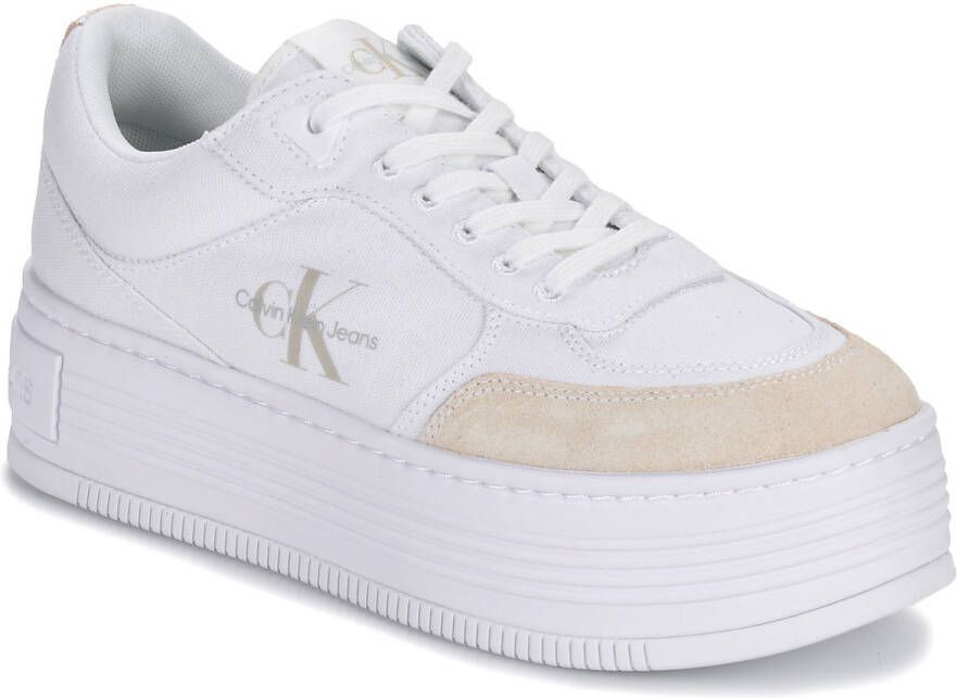Calvin Klein Jeans Lage Sneakers BOLD PLATF LOW LACE MIX ML BTW