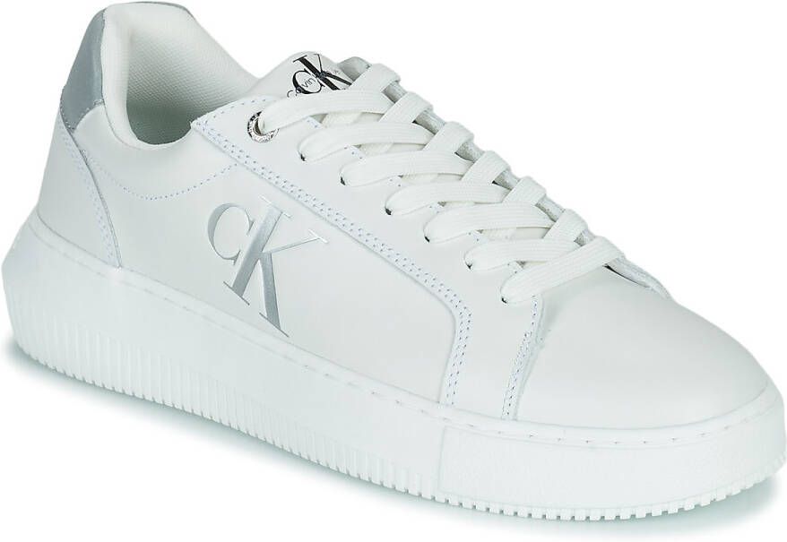 Calvin Klein Plateausneakers CHUNKY CUPSOLE LACEUP LOW ESS M met zilverkleurige details - Foto 10