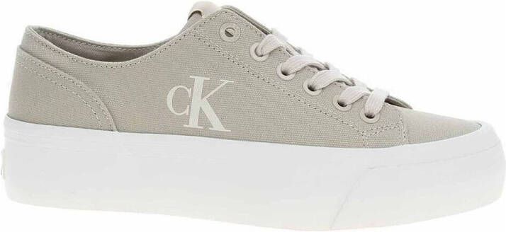 Calvin Klein Jeans Chunky sneakers met logoprint model 'VULC' - Foto 3