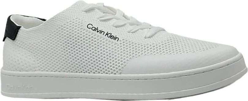 CK Calvin Klein Sneakers met labeldetails en vetersluiting