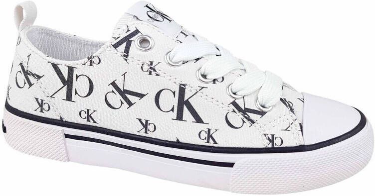 Calvin Klein Jeans Lage Sneakers Logo All Over