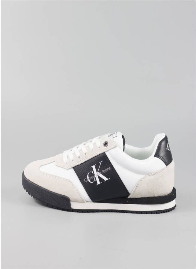 Calvin Klein Jeans Lage Sneakers Zapatillas en color blanco para caballero