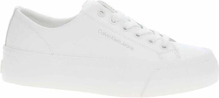 Calvin Klein Plateausneakers VULC FLATFORM LOW MG LTH veterschoenen lage schoen vrijetijdsschoen in klassieke look - Foto 2