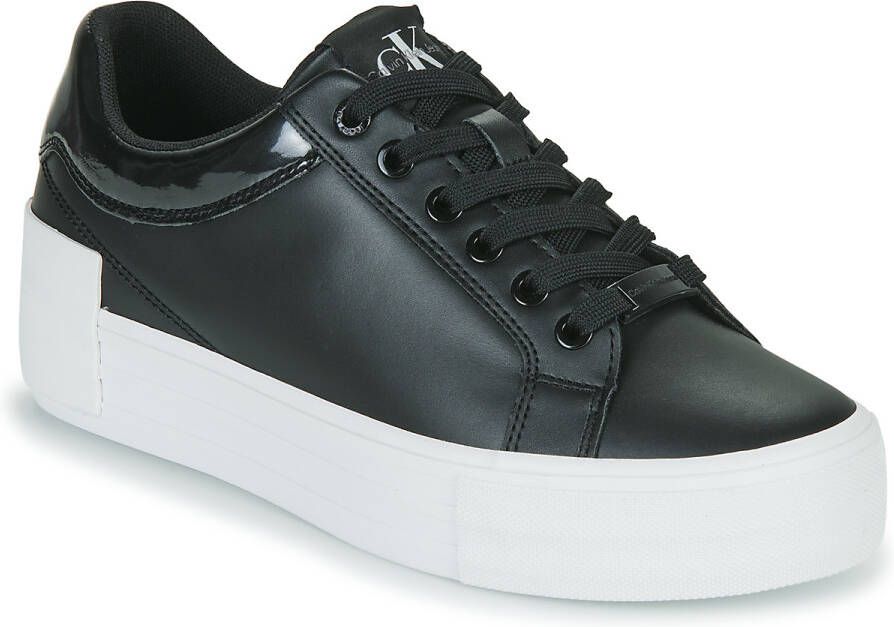 Calvin Klein Jeans Lage Sneakers VULC FLATFORM BOLD LTH-GLOSSY