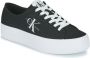 Calvin Klein Sneakers in zwart voor Dames Gevulkaniseerde Flatform Laceup CO - Thumbnail 4