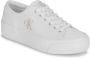 Calvin Klein Jeans Lente Zomer Dames Sneakers Collectie White Dames - Thumbnail 3