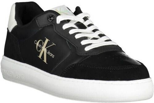 Calvin Klein Zwarte Polyester Sportieve Sneakers met Stijlvol Print Black Heren - Foto 7