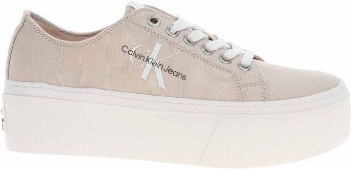 Calvin Klein Plateausneakers JENNA 19T *I met logo-opdruk vrijetijdsschoen lage schoen veterschoen - Foto 2