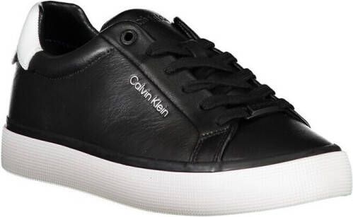 Calvin Klein Sneaker Van Gerecycled Leer Met Contrasterende Details En Logoprint - Foto 3