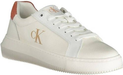 Calvin Klein Witte polyester sneakers met ademend ontwerp White Dames - Foto 3