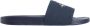 Calvin Klein Badslippers SLIDE MONOGRAM zomerschoen slippers badschoens strandschoen met logo-opschrift - Thumbnail 1