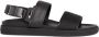 Calvin Klein Zwarte platte sandaal voor mannen Black Heren - Thumbnail 2