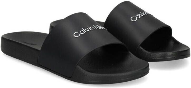 Calvin Klein Rubberen Zwembadsandalen Lente Zomer Collectie Black Heren - Foto 10