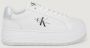 Calvin Klein Plateausneakers BOLD PLATF LOW LACE LTH ML MTL met zijlogo vrijetijdsschoen lage schoen veterschoen - Thumbnail 39