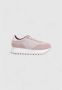 Calvin Klein Leren Sneaker Dames Herfst Winter Collectie Purple Dames - Thumbnail 2