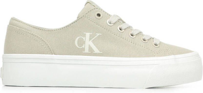 Calvin Klein Jeans Chunky sneakers met logoprint model 'VULC'