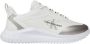 Calvin Klein Sneakers EVA RUNNER LOW LACE MIX ML WN vrijetijdsschoen lage schoen veterschoen met lichte loopzool - Thumbnail 4