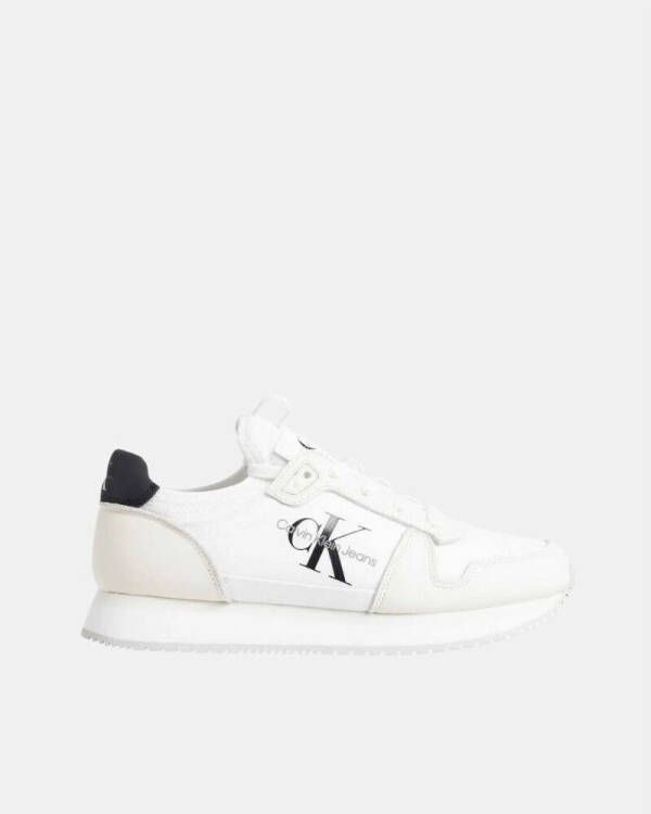 Calvin Klein Sneakers RUNNER SOCK LACEUP ML LTH halfschoen vrijetijdsschoen veterschoen met logo-opdruk - Foto 2